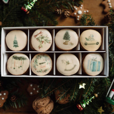 Ciasteczka świąteczne zestaw "Rustykalny"