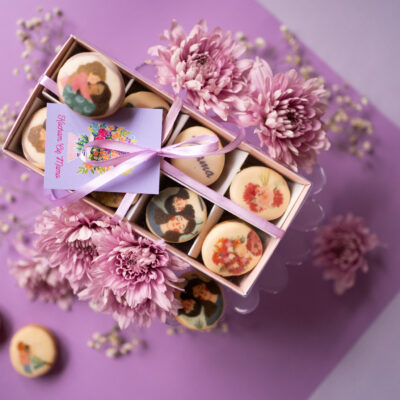 CIASTECZKA Z NADRUKIEM - 16 SZT