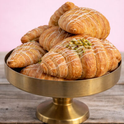 Croissant z pistacją