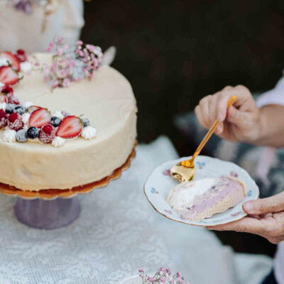 Tort lodowy Truskawka-śmietanka